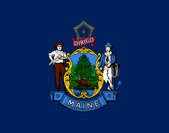 Maine flag