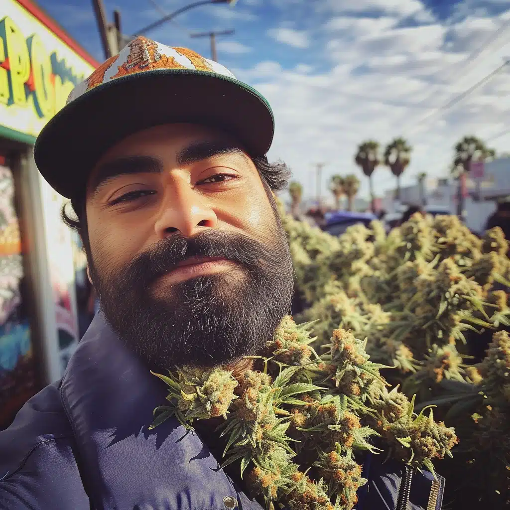 Erick Khan californian cannabis smoker youtuber and grower