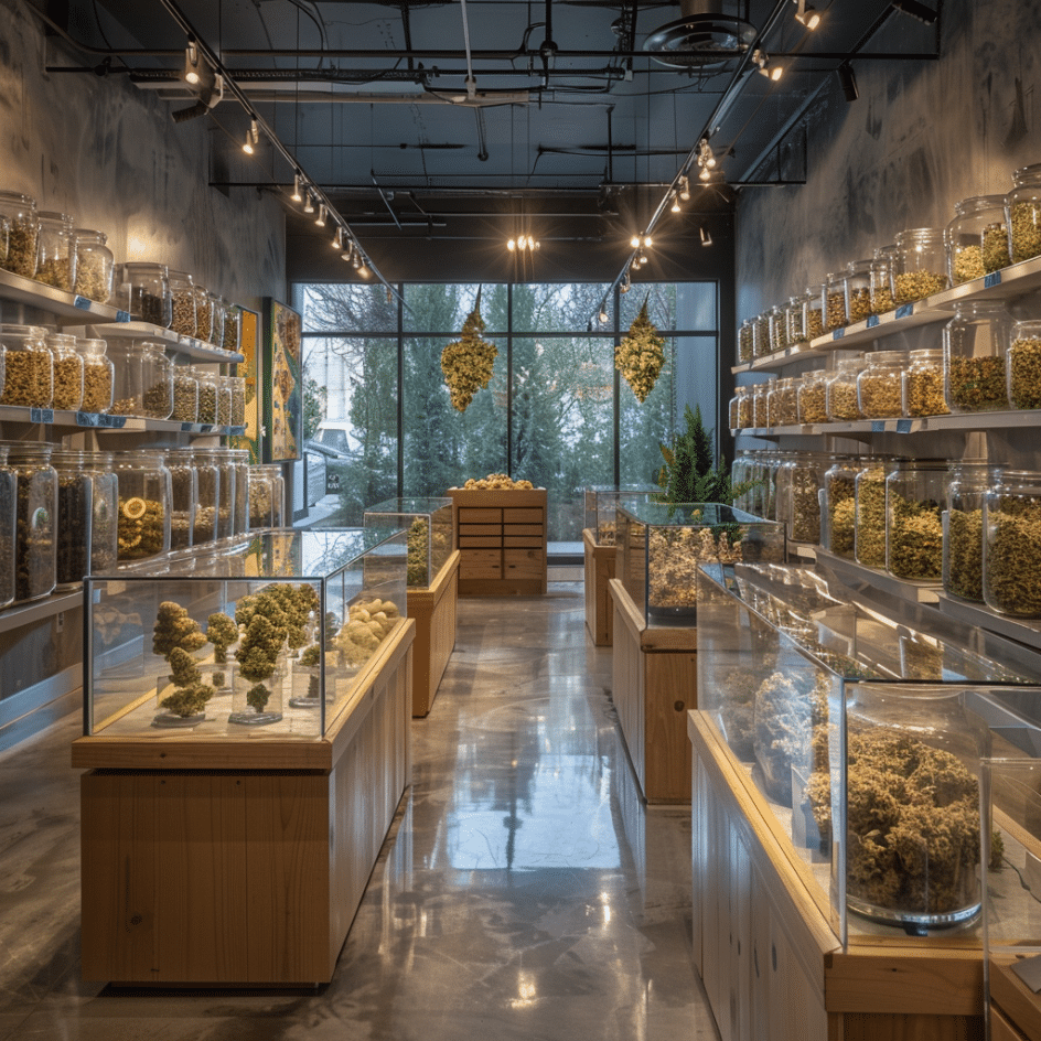 10 Unique Stoner-Infused Date Night Ideas 5 A posh pot shop.