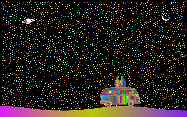 10 Unique Stoner-Infused Date Night Ideas 14 couple, stars, sky